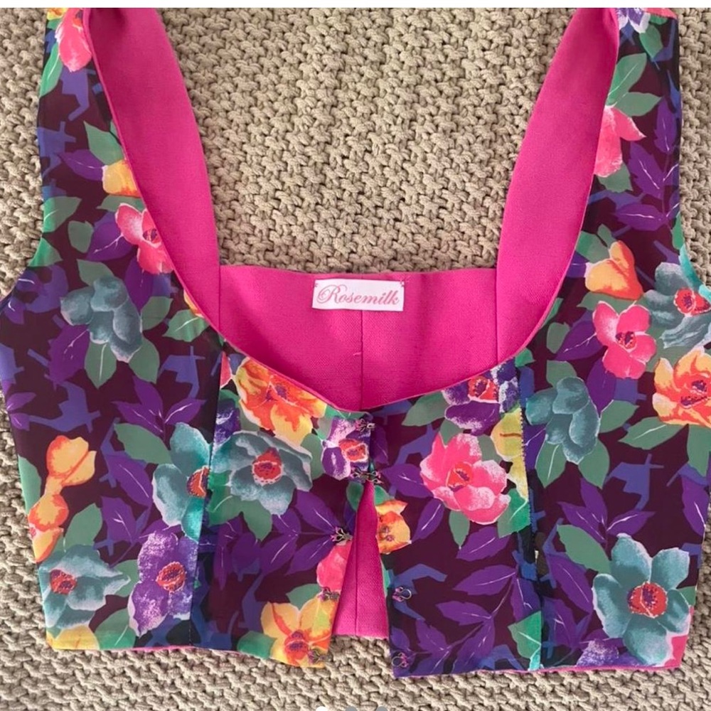 ISO rosemilk corset